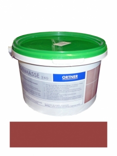 ORTNER, špárovacia hmota FUGENMASSE 760, terracotta tmavá, vedro 2kg