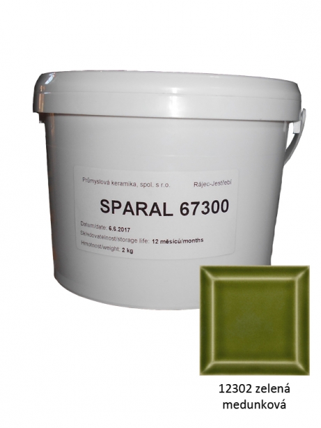 SILATERM, špárovacia hmota SPARAL, 12302 zelená medunková, vedro 2 kg