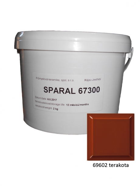 SILATERM, špárovacia hmota SPARAL, 69602 terakota, vedro 2 kg