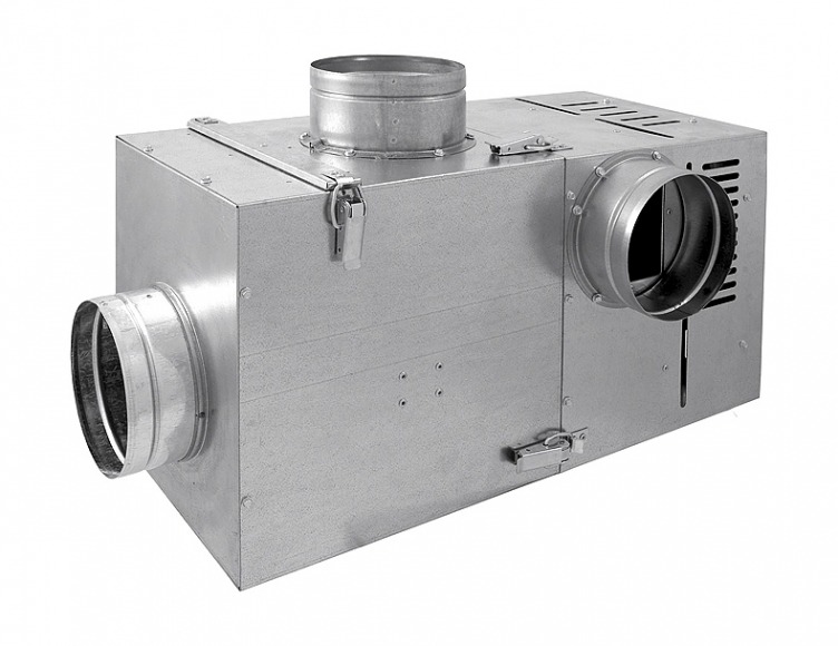 Zostava ventilátor - bypass s filtrom BANAN3-II, 660 m3/h, pozink