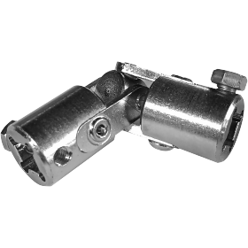 Spojka pre kľučku na klapku 8x8 mm, strieborná