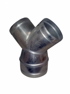 Y - kus o125, 2x100/90, pozink