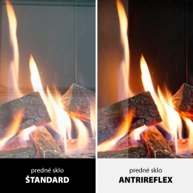 Predné sklo ANTRIREFLEX pre VITAL 37 S, pre zemný plyn/LPG
