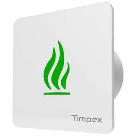TIM200870, Aut. reg. horenia ECO 100, sklo biele, klapka o100, tep. čidlo 1100°C / 4.0 m