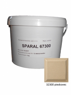 SILATERM, špárovacia hmota SPARAL, 32300 pieskovec, vedro 2 kg