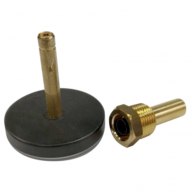 Teplomer pre udiareň do 120°C, o63 mm, dĺžka 5 cm