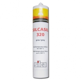 SILCASIL 320 vysokoteplotný silikón, čierny, Tmax 320 °C, kartuša 290 ml