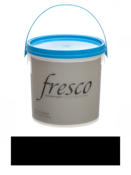 ORTNER, FRESCO špachtlovací tmel, čierna, vedro 2kg
