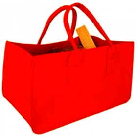 21.02.658.2, Filcová taška, červená, 50x34x27 cm