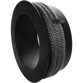 Zdera 90° s tesniacim povrazcom 180/150mm, oceľ, čierna