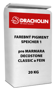 DRACHOLIN, SPEICHER 1 farebný pigment pre MARMARA DECOSTONE CLASSIC a FEIN 20 kg