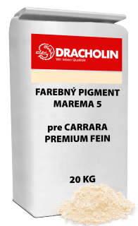 DRACHOLIN, MAREMA 5 farebný pigment pre CARRARA PREMIUM FEIN 20 kg