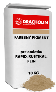 DRACHOLIN, farebný pigmentpre omietku RAPID, RUSTIKAL, FEIN 10 kg
