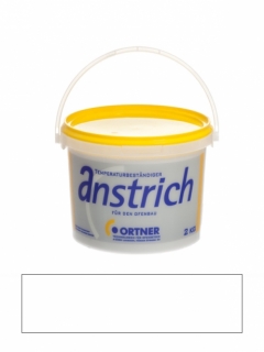 ORTNER, náter ANSTRICHT RAL 9016 (100), biela, vedro 2 kg